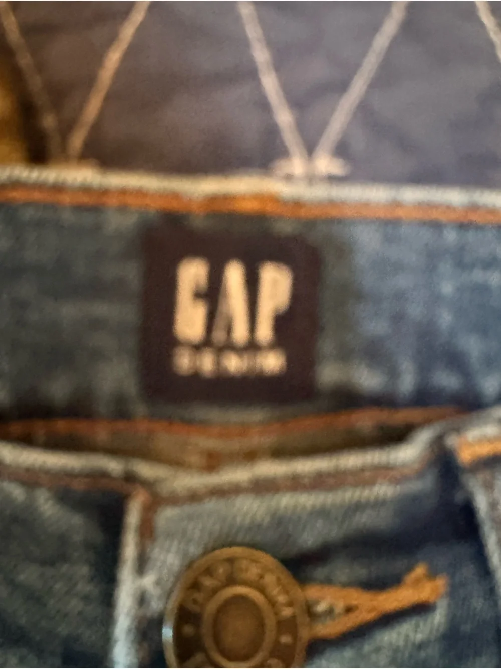 GAP Women's Medium Blue High-Rise Flare Jeans